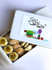 Nowruz Gift box Fresh cookies Haftseen Haftsin