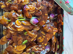 Caramelized saffron Hard Candy (GF) / Sohan Asali