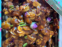 Caramelized saffron Hard Candy (GF) / Sohan Asali