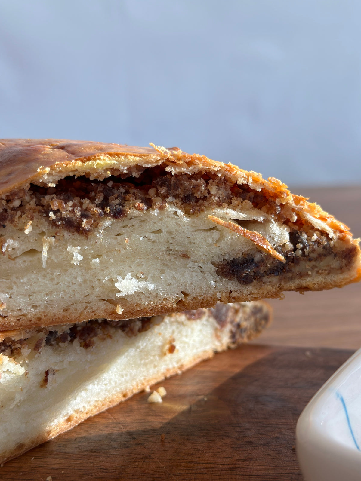 GaTa Bread Buttery Filled with date and Walnut