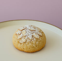 Almond Croissant Cookie filled with Almond cream