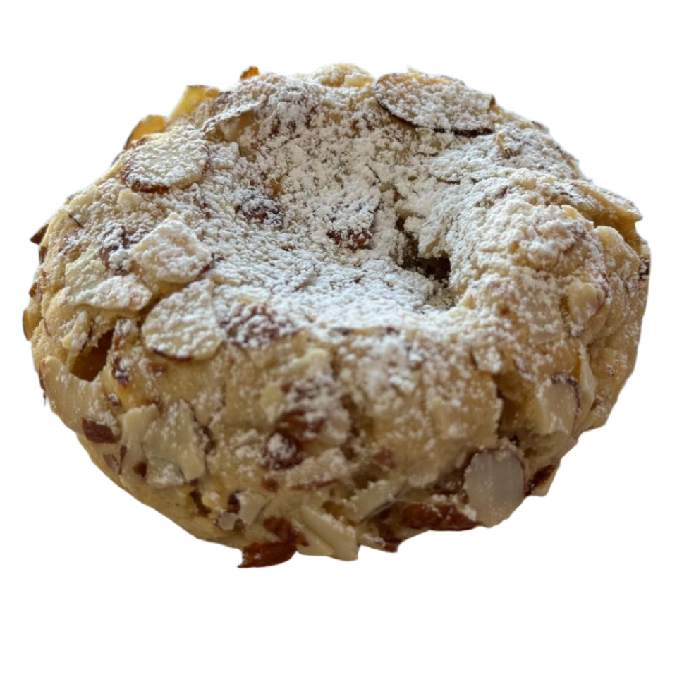 Almond Croissant Cookie filled with Almond cream
