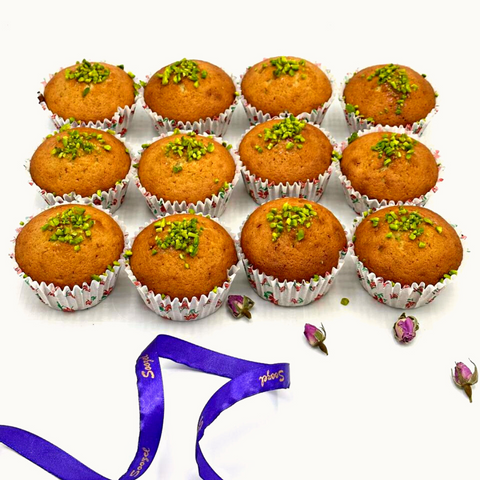 Persian Cake Yazdi Cup Cakes